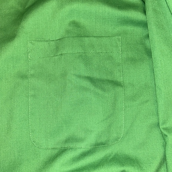 CHAPS Men’s 18-18 1/2 Green button down - Picture 7 of 13